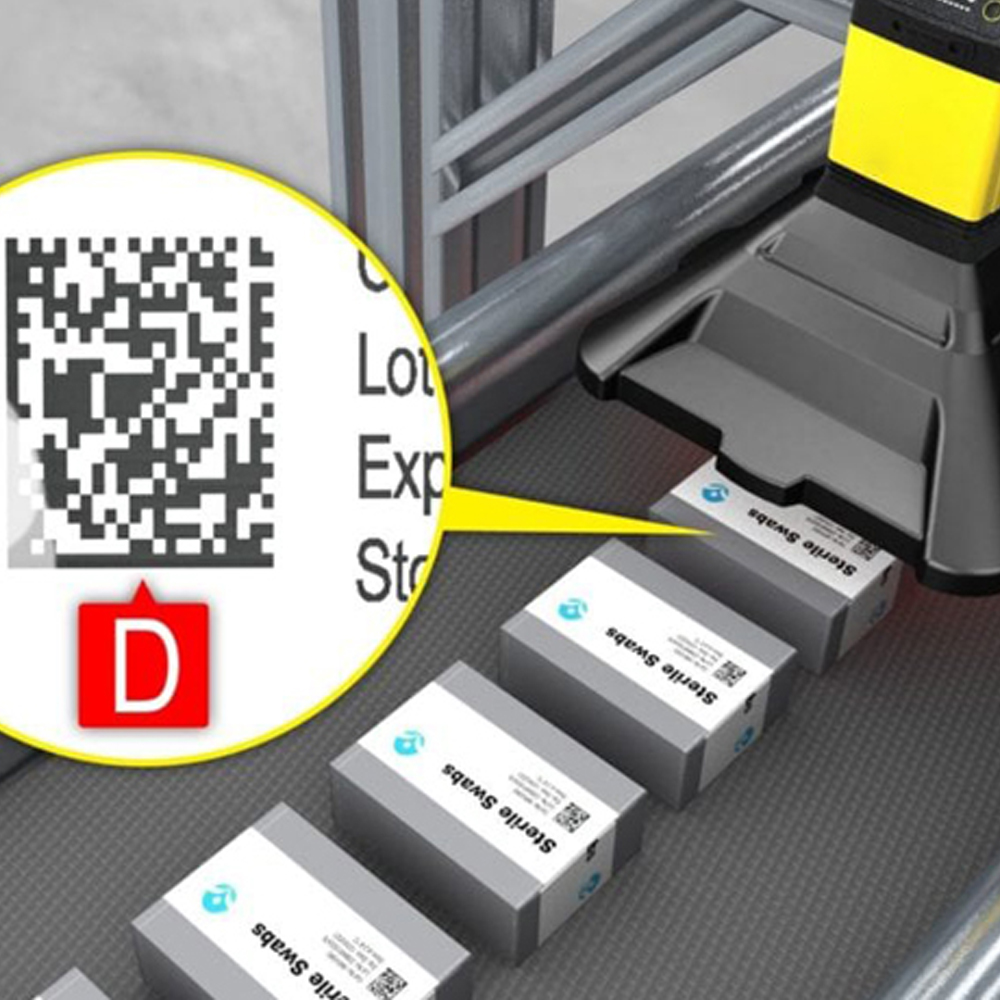 Pharmaceutical packaging Barcode & QR Code Vision Inspection